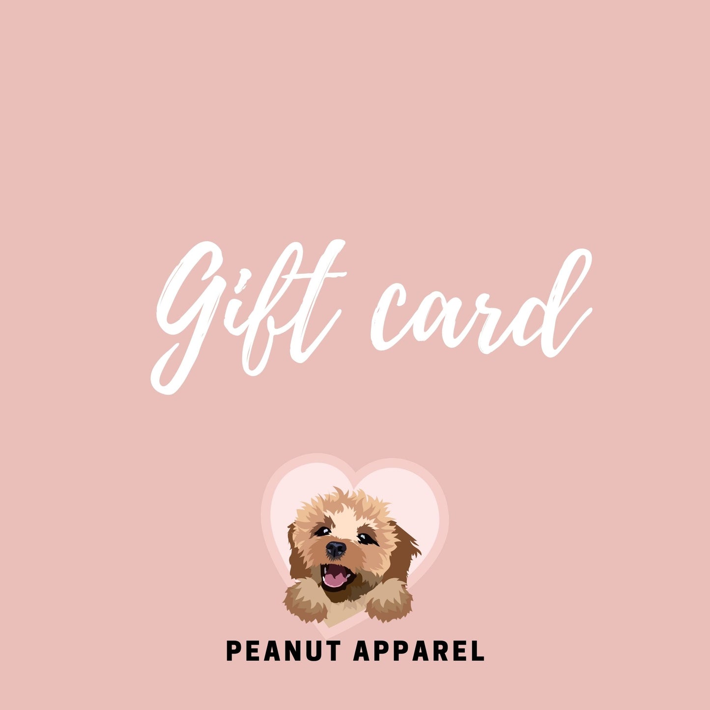 Peanut Apparel Gift Cards